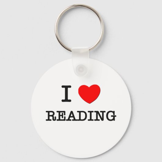 IK HOU VAN LEZEN SLEUTELHANGER (Voorkant)