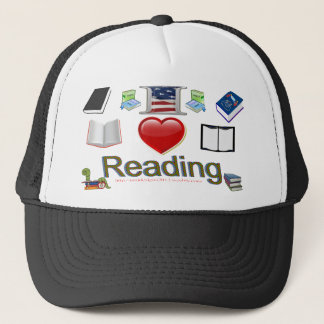 Ik hou van lezen trucker pet