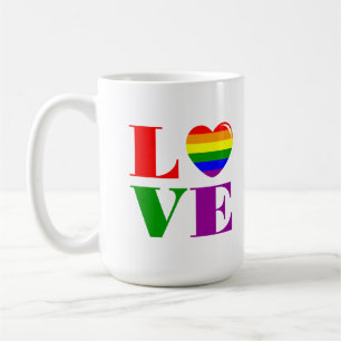Ik hou van LGBT Koffiemok