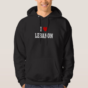 Ik hou van Libanon Hoodie