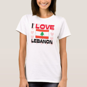 Ik hou van Libanon T-shirt