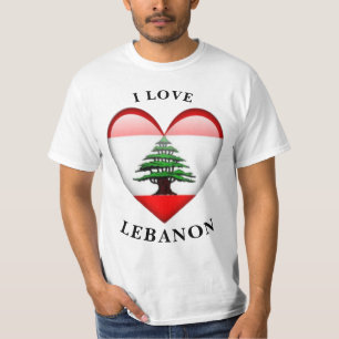 Ik hou van Libanon T-shirt