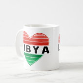 Ik hou van Libië, Libisch hart Koffiemok (Voorkant links)