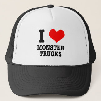 Ik HOU VAN (LIEFHEB) monstertrucks Trucker Pet