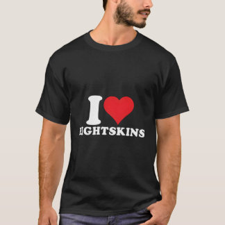 Ik hou van Lightskins in hij Lightskins T-shirt