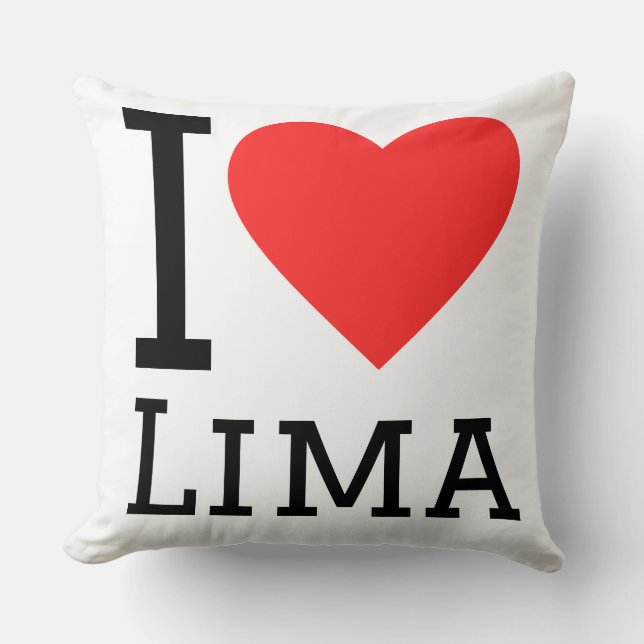 Ik hou van lima kussen (Voorkant)