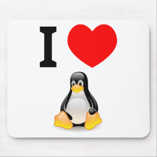 Ik hou van Linux Muismat