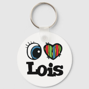 Ik hou van Lois Sleutelhanger