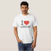 Ik hou van Londen - Bovenkant T-shirt (Voorkant volledig)