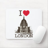 ik hou van londen muismat (Met muis)