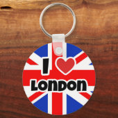 Ik hou van Londen Sleutelhanger (Voorkant)