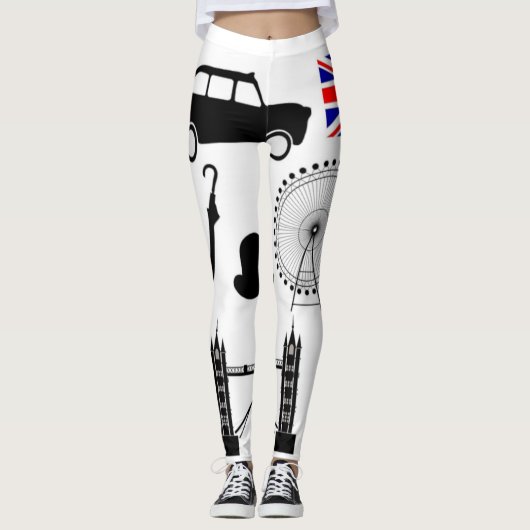 Ik hou van London Leggings (Voorkant)
