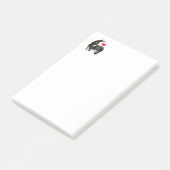 Ik hou van Longears Demure Donkey Post-it® Notes (Schuin)