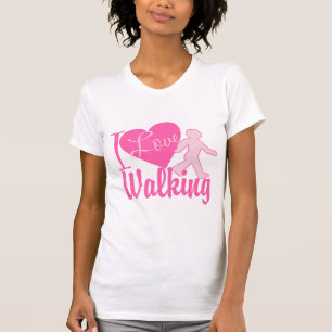 Ik hou van lopen t-shirt