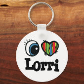 Ik hou van Lorri Sleutelhanger (Voorkant)