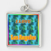 Ik hou van Los Angeles 16 Palms Sleutelhanger (Voorkant)