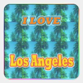 Ik hou van Los Angeles 16 Palms Sticker