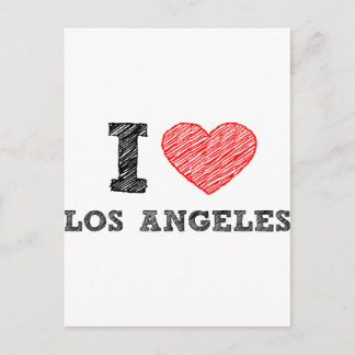 Ik hou van Los Angeles Briefkaart