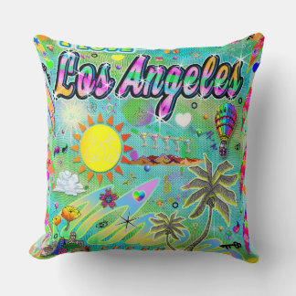 Ik hou van Los Angeles Nu Era Pillow Kussen