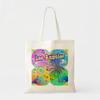 Ik hou van Los Angeles Quadro Seasons Canvas tas