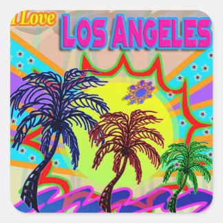 Ik hou van Los Angeles Sticker