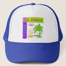 "Ik hou van Los Angeles" Sun Palm Tree & Surfer #2
