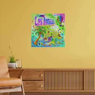 IK HOU VAN Los Angeles Tijdloos Melody Poster