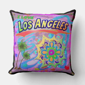 Ik hou van Los Angeles True Progress Pillow Kussen