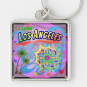 Ik hou van Los Angeles True Progress-Sleutelhanger Sleutelhanger (Voorkant)
