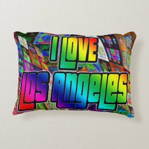Ik hou van Los Angeles Twist Pillow Accent Kussen