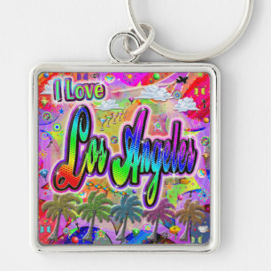 IK HOU VAN Los Angeles Vista Express Sleutelhanger