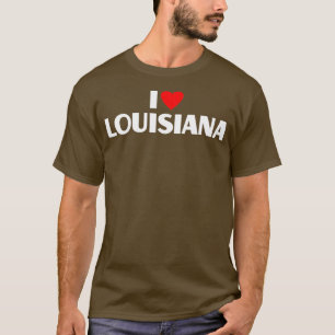 Ik hou van Louisiana Best Home State I Heart Louis T-shirt
