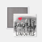 Ik hou van Louisville Magneet (Voorkant / Achterkant)