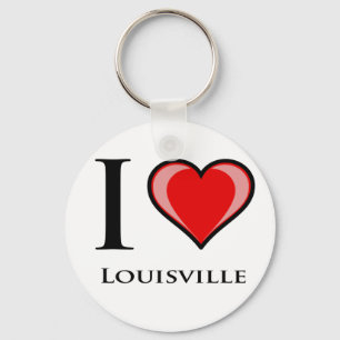 Ik hou van Louisville Sleutelhanger