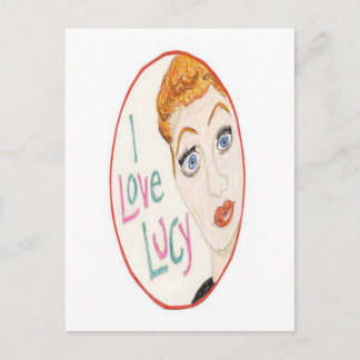 Ik hou van Lucy Briefkaart