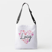 Ik hou van Lucy Crossbody Tas (Achterkant)
