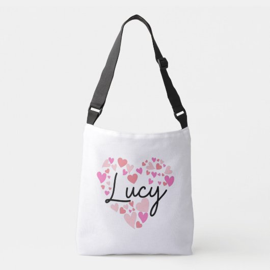 Ik hou van Lucy Crossbody Tas (Voorkant)