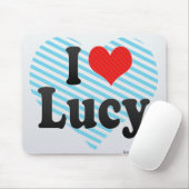 Ik hou van Lucy Muismat (Met muis)