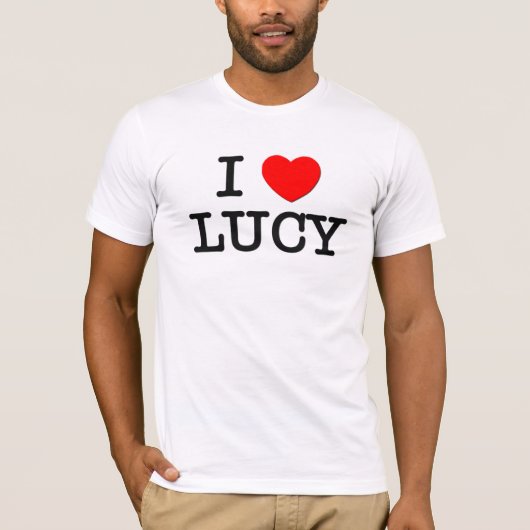Ik hou van Lucy T-shirt (Voorkant)