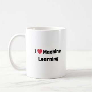 Ik hou van Machine Learning Mok – Perfecte Cadeau