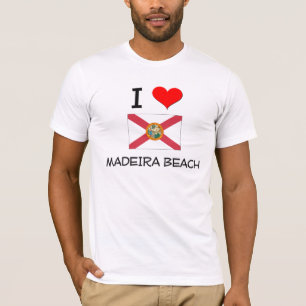 Ik hou van MADEIRA BEACH Florida T-shirt