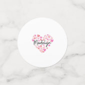 Ik hou van Madelyn Confetti (Kleine voorkant)