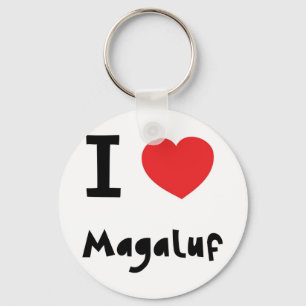 Ik hou van Magalluf Sleutelhanger