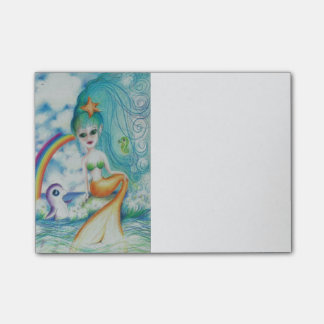 Ik hou van magische mystieke mermaïden post-it® notes