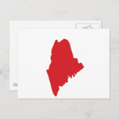 Ik hou van Maine Briefkaart (Voorkant / Achterkant)