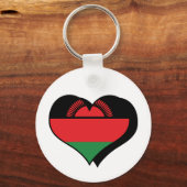 Ik hou van Malawi Sleutelhanger (Voorkant)
