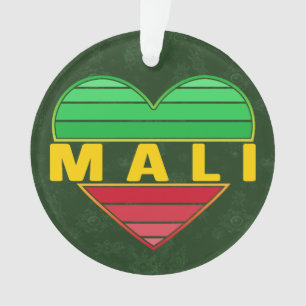 Ik hou van Mali, Malinees hart Ornament