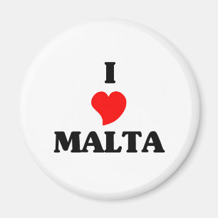 Ik hou van Malta Magneet