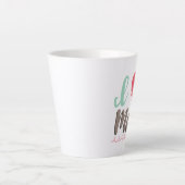 Ik hou van mam hart latte mok (Voorkant)