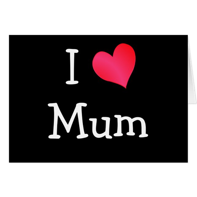 Ik hou van mama (Voorkant Horizontaal)